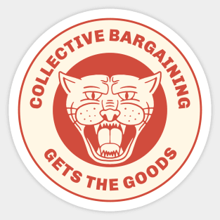 Collective Bargaining Gets The Goods Sticker